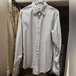 Brooks Brothers Stripped French Cuff Dress Shirt - 16 neck, 36 sleeve length